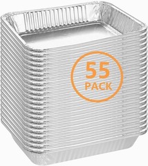 55-Pack Professional replacement for Weber 6415 8.5″X6″Gas Grill Drip Pans