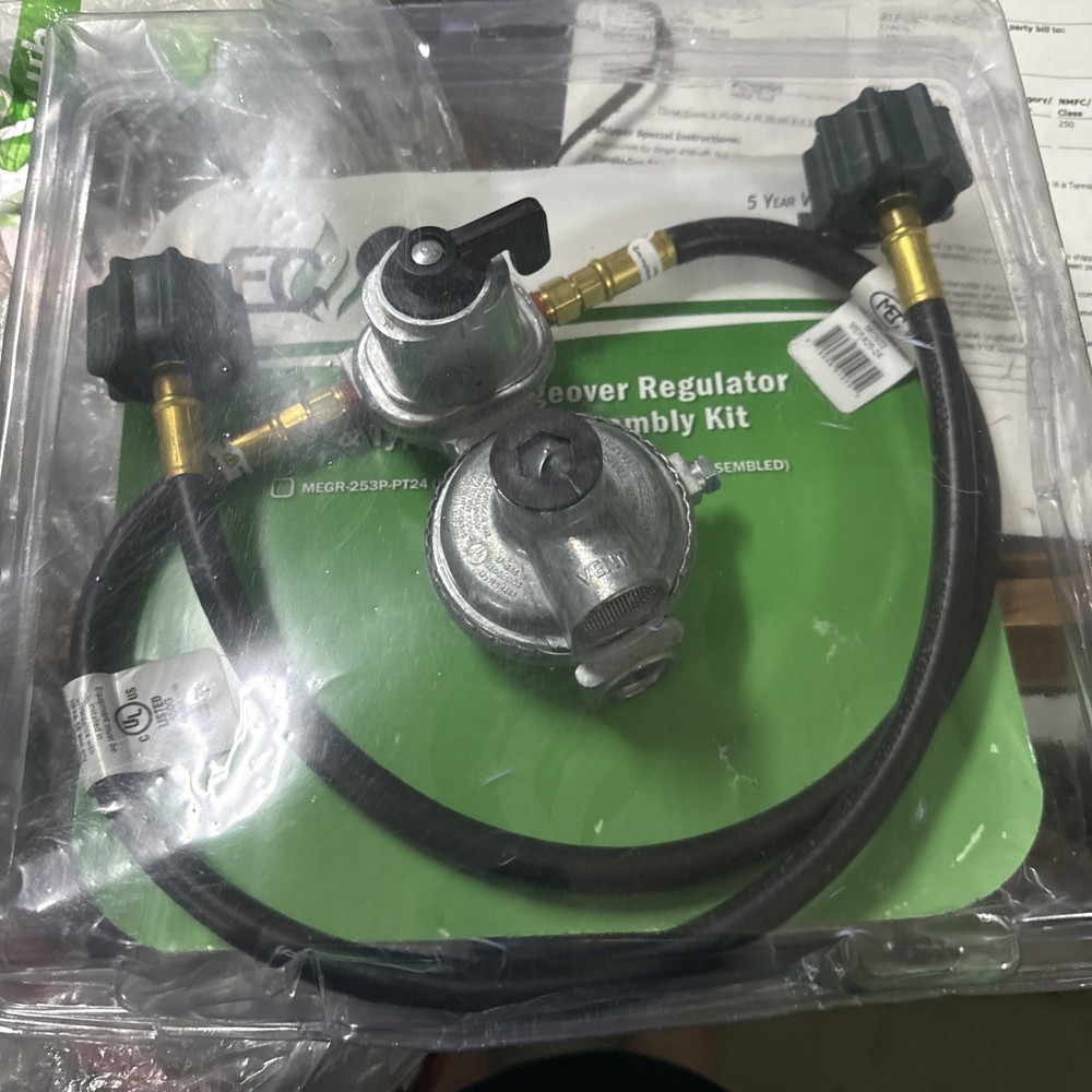 MEC Twin Stage auto change RV Propane cylinder regulator