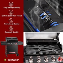 Dyna Glo Grill Heat Plates Grates 3 4 5 Burner