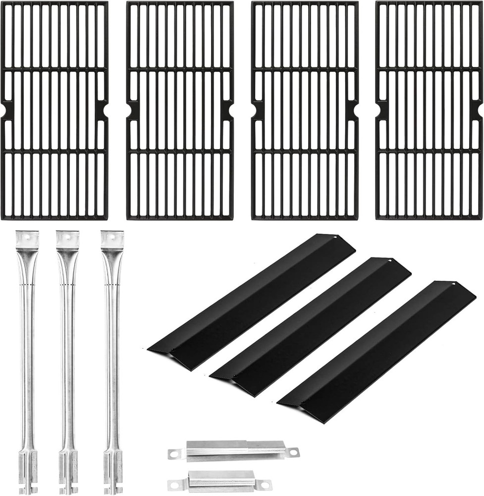 Grill Parts for Oklahoma Joe’s Longhorn Combo 3Burner Charcoal/Gas Smoker, Fi…
