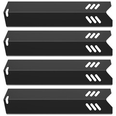 SHINESTAR Grill Heat Plates Replacement Parts for Dyna-Glo, Black-91591*4