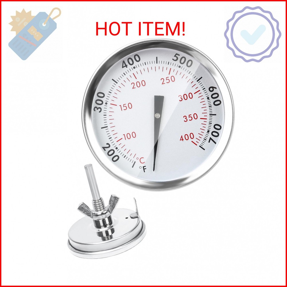 Uniflasy 67088/67731 Grill Thermometer for Weber Genesis & Summit