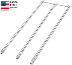304 Stainless Steel Burner Tubes Replacement for Weber Genesis 300 Series (2007