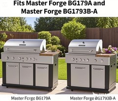 Replacement Burner & Plate Set for Master Forge BG1793B-A
