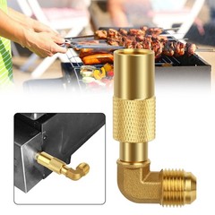 Elbow Fitting 3/8″ Male Flare Propane Elbow Adapter Fitting For 17″ & 22″ Grill