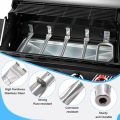 Grill Replacement Parts for Dyna-Glo DGH474CRP DGH483CRP DGH485CRP DGH474CRP-D,