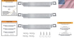 Adjustable Crossover Tube Set for Charbroil & Nexgrill Grills – 304 SS Quality