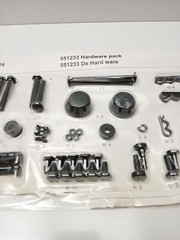 King-griller OEM Parts. Hardware Pack For 1816 Gambler Portable Charcoal Grill.