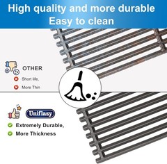 17″ Cast Iron Grill Grates for Charbroil Commercial Infrared 463355220 463242516