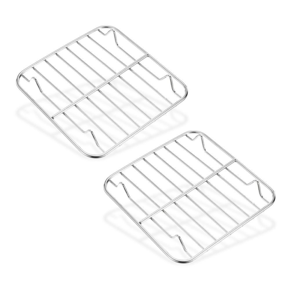 2 Pack Grill Grate Replacement, Steel Grill Grates for BBQ Parts [4.33 Inch]