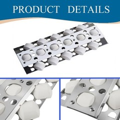 SN475A (4-Pack) Stainless Steel Heat Plate Replacement for Brinkmann 810-1750…