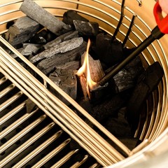 Kamado Joe Stainless Steel Charcoal Basket Grill Accessory to Create Multiple…
