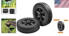 6-Inch Heat Resistant BBQ Grill Wheels – Universal Fit for Charbroil & More