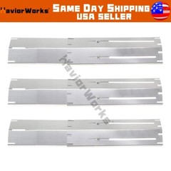 3 PCS Universal Grill Heat Plates Heat Tents Heat Shields for Gas Grill Parts