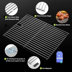 Grill Grates Replacement 17 Inch for Nexgrill 4 Burner 720-0830H 720-0783E …