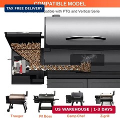 Pellet Grill Auger Motor 120V Traeger Pit Boss Camp Chef Replacement