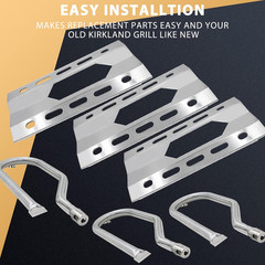 Grill Replacement Parts for Kirkland 720-0011 720-0108 720-0047-U BBQ Grills, Re