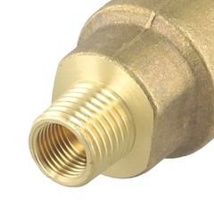 Propane Gas Connector Adapter with 1/2 Inch Male Pipe Thread Easy Connection