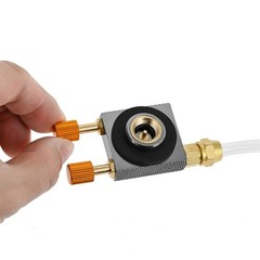 1 x Propane Gas Refill Fill Hose LPG to OD Can Gas Adapter Kit For BBQ Tool