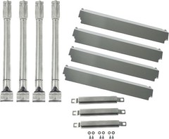 Parts Kit DG100 Replacement For Charbroil Gas Grill Burners, Heat Plates and