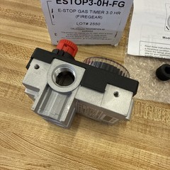 NEW American Flame E-Stop ESTOP3-0H Gas Timer 3 Hour ESTOP3-0H-FG