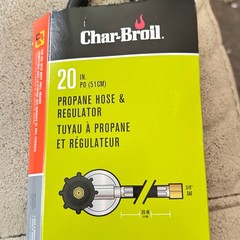 Universal Propane Grill Hose and Regulator 20 inch for Gas Grills