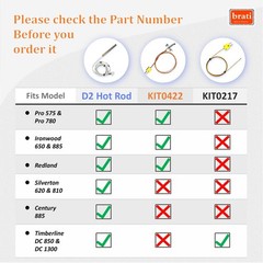 Thermocouple Probe Kit Compatible with Traeger Ironwood 650/885 and… Fast Ship