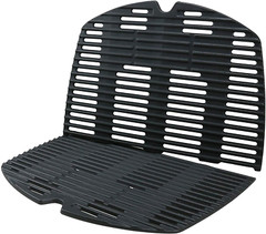 Cast Iron Cooking Grates 2-Pack 25″ Replacement For Weber Q300 Q320 Q3000 Q3200