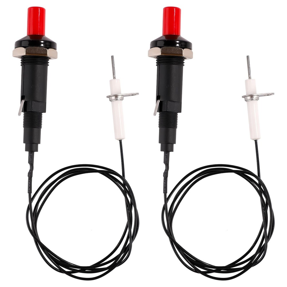 2pcs Piezo Spark Igniter, Spark Ignition Kit BBQ Grill Igniter Replacement El…