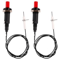 2pcs Piezo Spark Igniter, Spark Ignition Kit BBQ Grill Igniter Replacement El…
