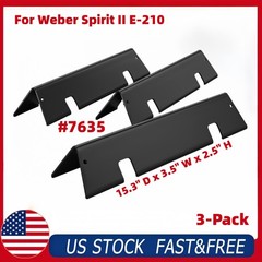 #7635 15.3″ Flavorizer Bars for Weber Spirit I & II 200 E/S210 E/S220 3-Pack