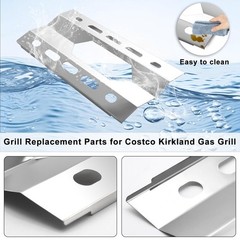 Grill Replacement Parts – BBQ Thermometer, Heat Plates, Burners for Nexgrill & K