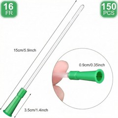 150-Piece Clear PVC Replacement Tubes Kit 16FR