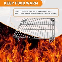 Grills Upper Rack for Green Mountain Davy Crockett Grill, Fit