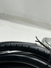 (Qty 10) Longtime LPG Propane Regulator with 5/16″ Gas Hose 350PSIG Black
