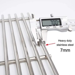 Stainless Steel Cooking Grates Replacement for Chargriller 2121 2123 2222