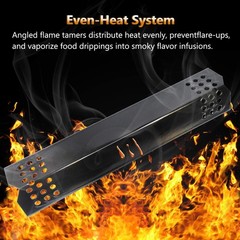3-Pack 14 9/16″ Porcelain Steel Heat Plates for Nexgrill 720-0830H 720-0783E