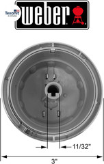 Weber 88848 Gas Grill Burner Kbs