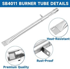 Heat Plates Burners Replacement Kit for Stok Quattro Grills SGP4333SB in