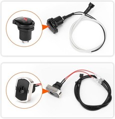 4 Outlet Universal Spark Igniter Replacement Kit for Charbroil, Grill Igniter…