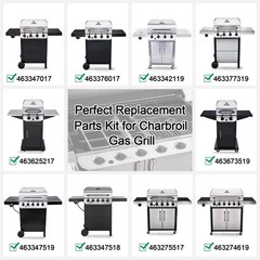 Stainless Steel Grill Replacement Parts for Charbroil 2 to 6 Burner
