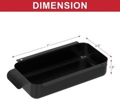 Versatile Grease Catch Pan for Char-Broil Gas Grills – Rust-Resistant 7×3.5 in