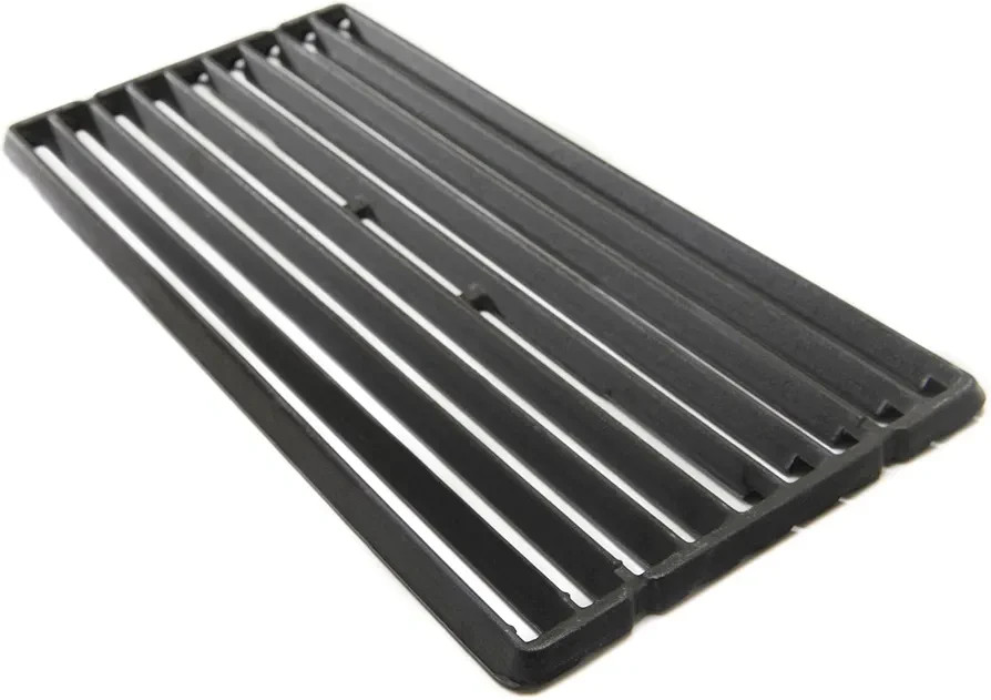 Heavy Cast Iron Cooking Grid for Grill, 17.1″ x 8.29″, Black