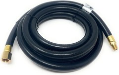 12 feet Propane Hose Assembly with 3/8” Female Flare Nut x 1/4” Male NPT