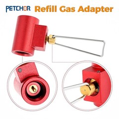 3 PCS Camping Stove Gas Tank Adapter EN417 Set, Burners Gas Refill Adapters, …