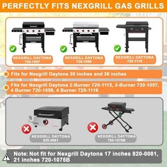 Drip Pan Liners for Nexgrill Grease Tray Liner Replacement Daytona 30/36″ Flatto