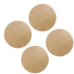 4 Round Baking Liners PTFE Reusable Non-Stick for Home Kitchen Oven Use