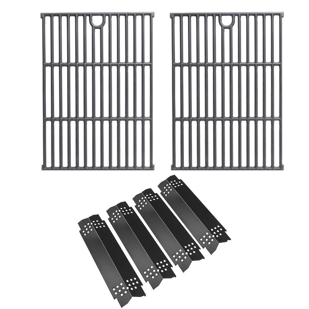 Heat Plate Flame Tamer Cast Iron Grate For Nexgrill 7200925 4 Burner 4 PCS
