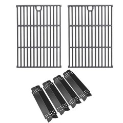 Heat Plate Flame Tamer Cast Iron Grate For Nexgrill 7200925 4 Burner 4 PCS