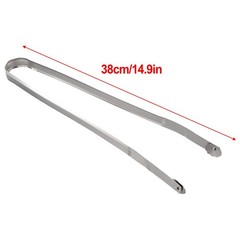 Sturdy Stainless Steel Tongs for BBQ Easy Handling of Sausages and Hot Dogs
